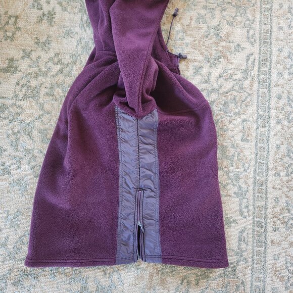 American eagle 1/4 zip fleece pullover y2k 2000's vintage purple sz M - Picture 6 of 10